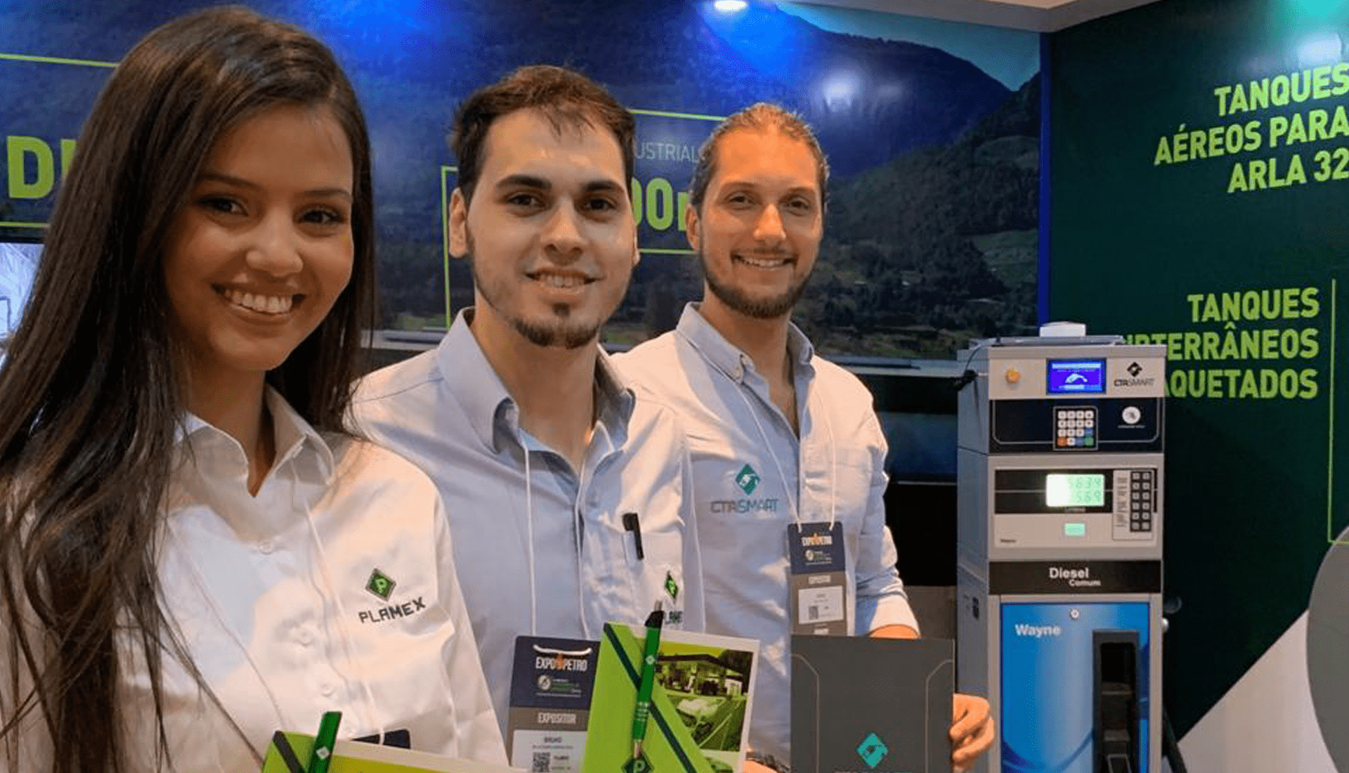 CTA Smart, Plamex Tanques e Wayne Fueling Systems na Expopetro 2019